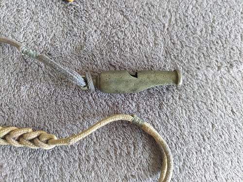 WWII Austro-hungarian whistle + pin?