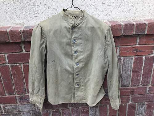 Imperial German M1907 drill work tunic