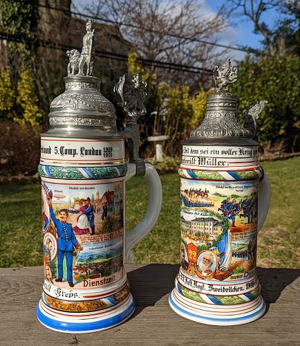 WW1 Imperial Steins