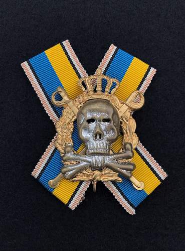 Brunswick Veteran Badges With Skulls
