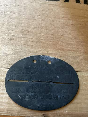 ww1 german flak dog tag