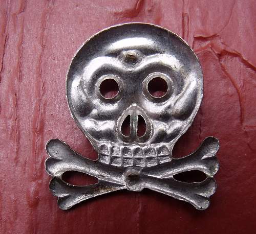 Brunswick Hussars Skull Enlisted Man version