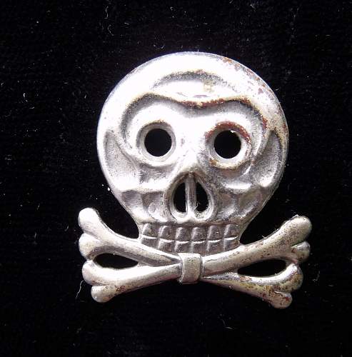 Brunswick Hussars Skull Enlisted Man version