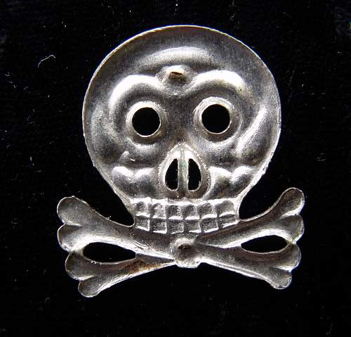 Brunswick Hussars Skull Enlisted Man version