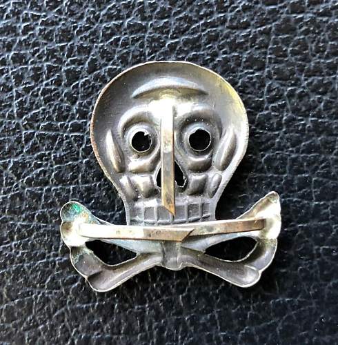 Brunswick Hussars Skull Enlisted Man version