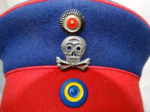 Brunswick Hussars Skull Enlisted Man version