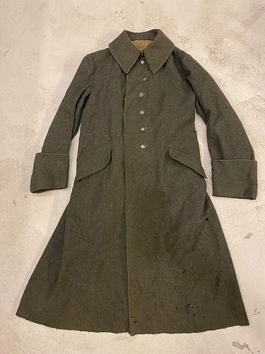 German great coat. Helps needed