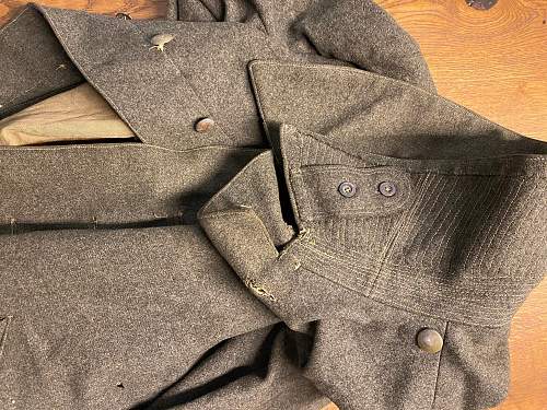 German great coat. Helps needed