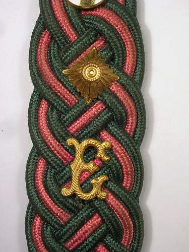 Shoulder Boards Identification