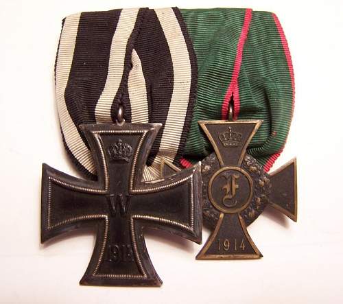 The Kaiser's men’s medals