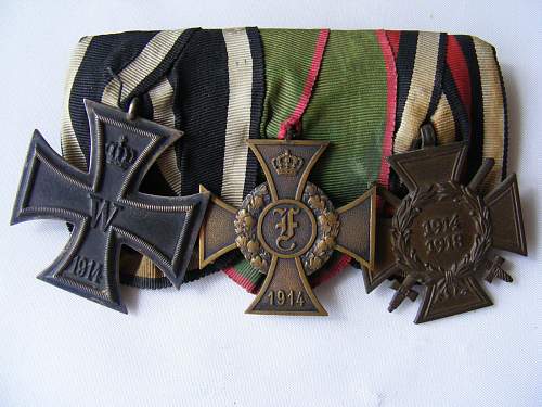 The Kaiser's men’s medals