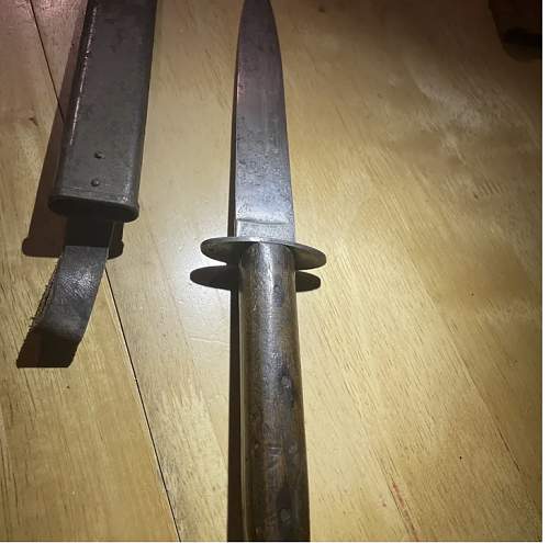 WWI Austrian trench knife help