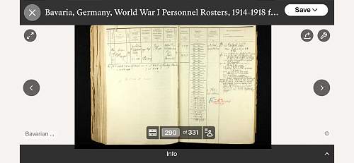 Help with translation of German Soldiers record.
