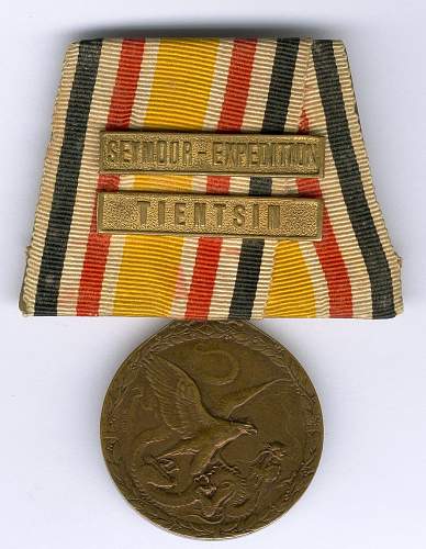 The Kaiser's men’s medals