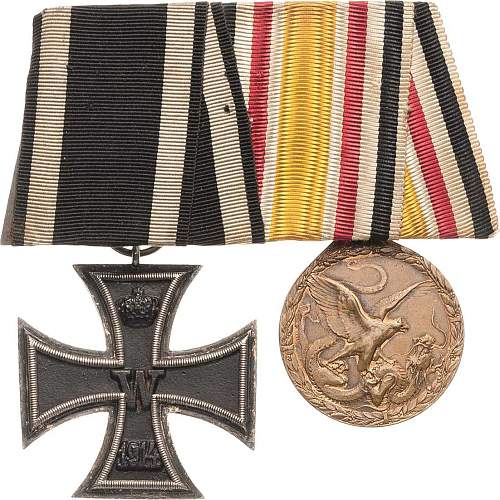 The Kaiser's men’s medals