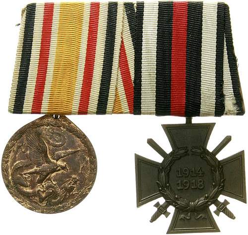 The Kaiser's men’s medals