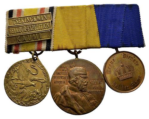 The Kaiser's men’s medals