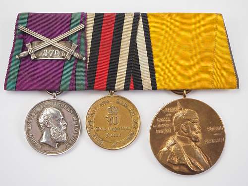 The Kaiser's men’s medals