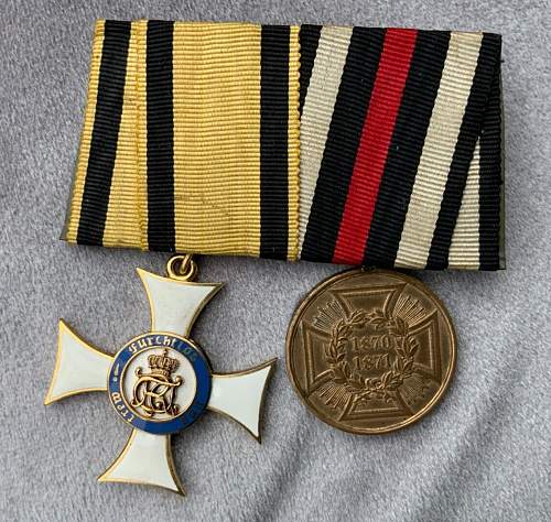 The Kaiser's men’s medals