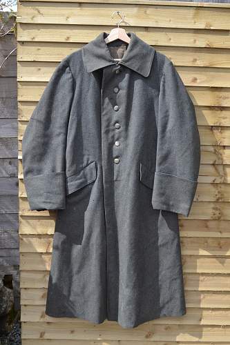 Imperial Bavarian (?) great-coat, dated 1916/1919