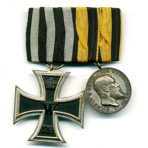 The Kaiser's men’s medals