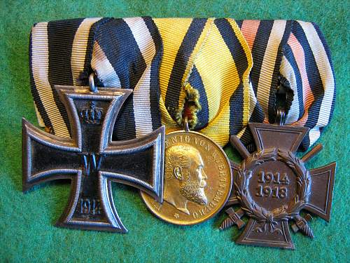 The Kaiser's men’s medals