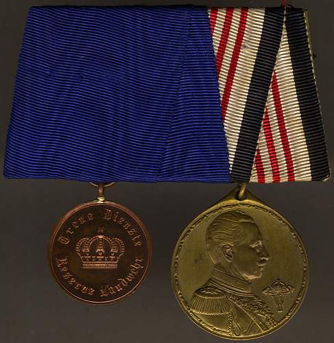 The Kaiser's men’s medals