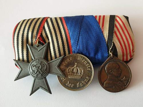 The Kaiser's men’s medals