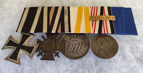 The Kaiser's men’s medals