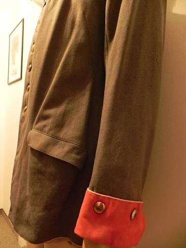 German Tunic M1910 for former cavallery officers