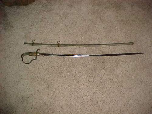Imperial German sword.