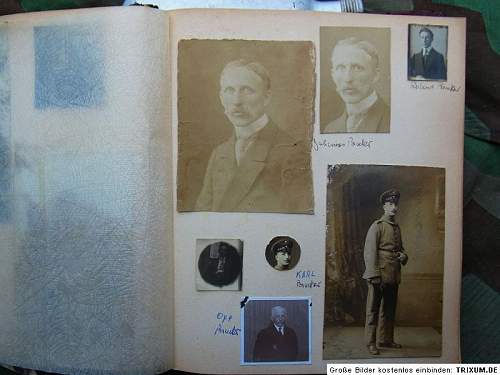 My very interesting WW1 photo-album!