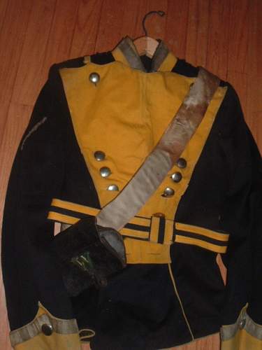 1890's 20th Ulan Rgt NCO Uniform &amp; Sword