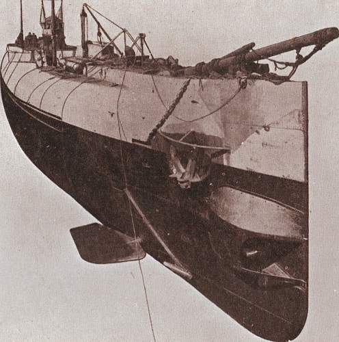 Cargo Submarine U-Deutschland Artifacts and Model