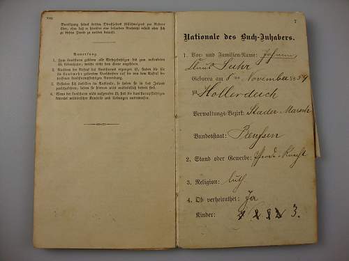 1879 Prußian Militär Paß document - help please!