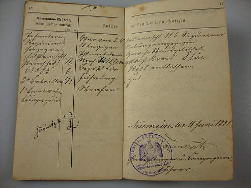 1879 Prußian Militär Paß document - help please!