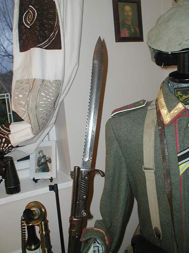 German Sawback Bayonet