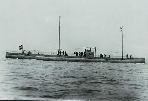 Cargo Submarine U-Deutschland Artifacts and Model