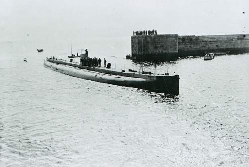 Cargo Submarine U-Deutschland Artifacts and Model