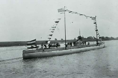 Cargo Submarine U-Deutschland Artifacts and Model