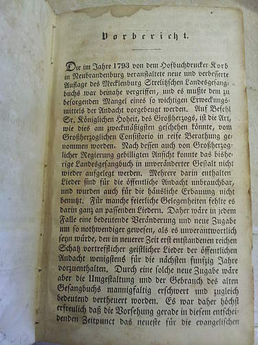 1832 German Hymnal
