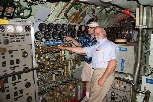 Cargo Submarine U-Deutschland Artifacts and Model