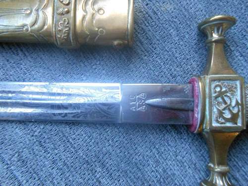 Imperial 1901 Alcoso etched dagger
