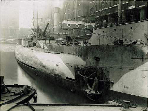 Cargo Submarine U-Deutschland Artifacts and Model