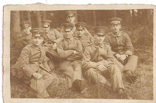 WWI photo postcards