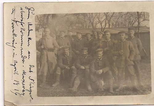 WWI photo postcards