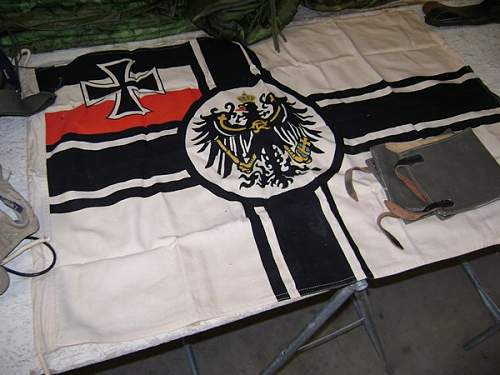 WW1 Bavarian flag. Is it real?