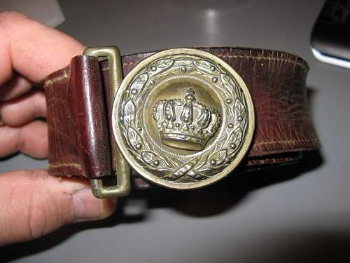 My first Bavarian belt and buckle