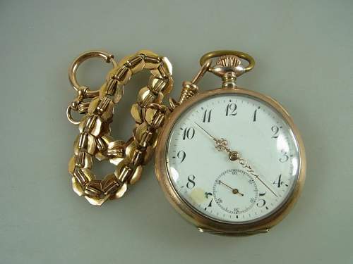 1914 Miners Pocket Watch