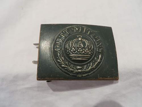 Is this a real ww1 buckle?